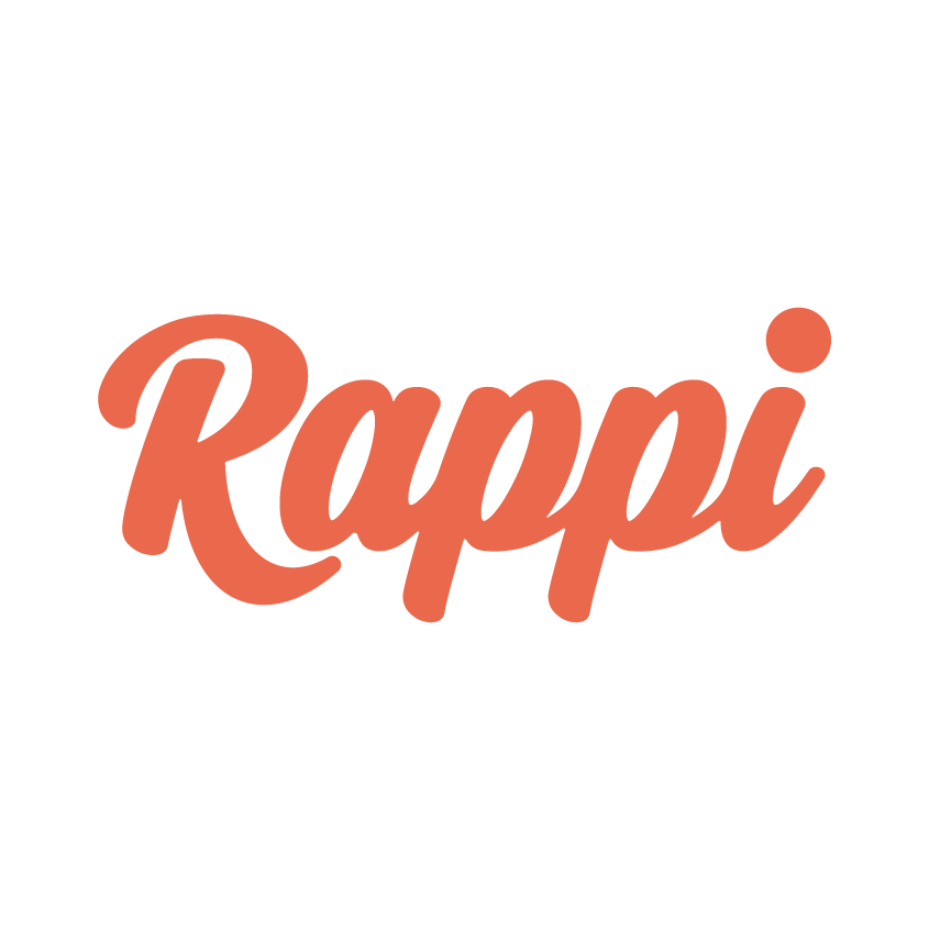 Logo de la empresa Rappi